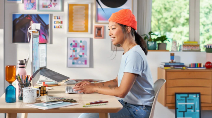 Klávesnice Logitech MX Keys Mini, US růžová