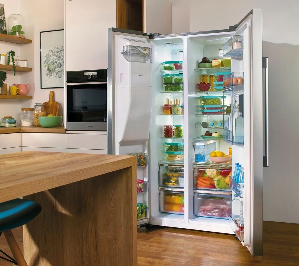 Americká lednice Gorenje NS9DXLWD nerez Americká lednice Gorenje NS9DXLWD nerez