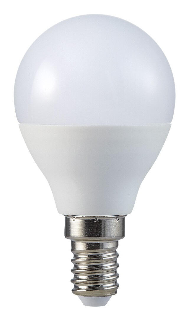 Chytrá žárovka Rabalux SMART SMD LED, E14 G45, 5W, 450lm, RGB