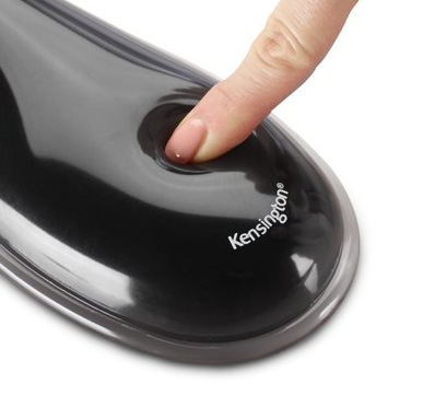 Podložka pod myš KENSINGTON Duo Gel s opěrkou zápěstí černá/červená Podložka pod myš KENSINGTON Duo Gel s opěrkou zápěstí černá/červená