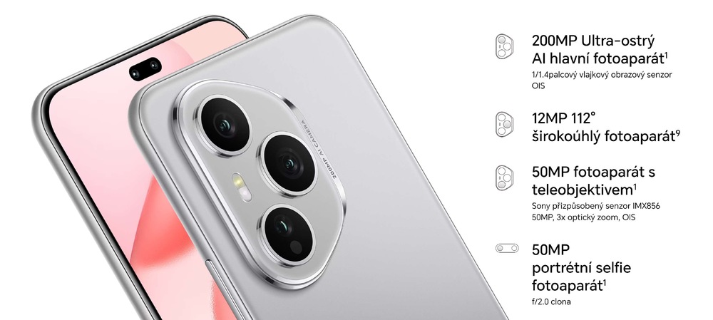 Mobilní telefon HONOR 400 Pro 5G 12 GB / 512 GB šedý
