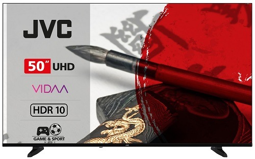 Televize JVC LT-50VD3505, čelní pohled