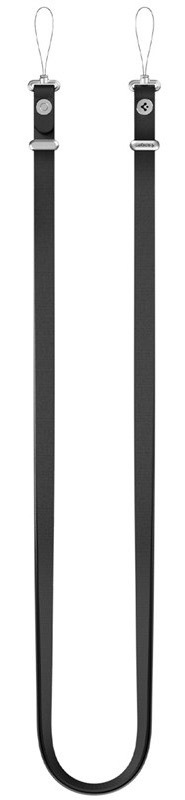 Popruh na krk Spigen Crossbody Lanyard Strap, černá