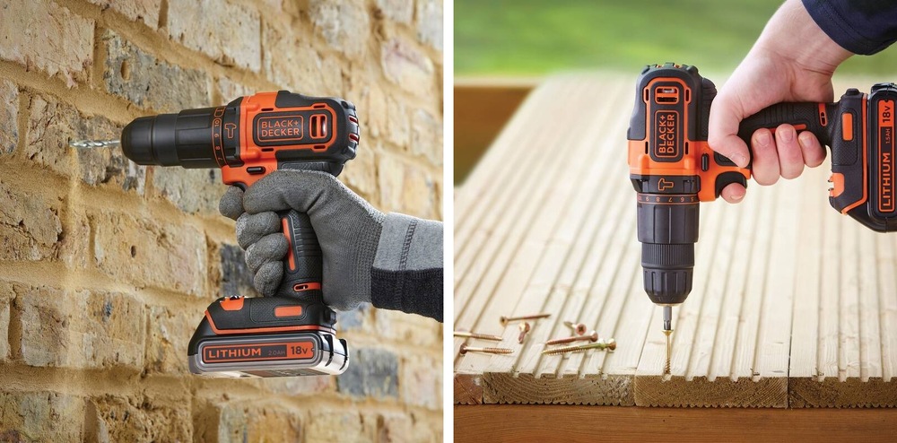 Aku vrtačka Black-Decker BDCHD18K-QW (s baterií) Aku vrtačka Black-Decker BDCHD18K-QW