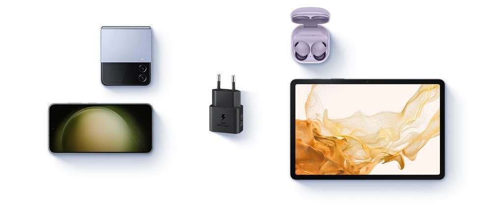Nabíječka do sítě Samsung EP-T2510, USB-C, 25W, bez kabelu černá