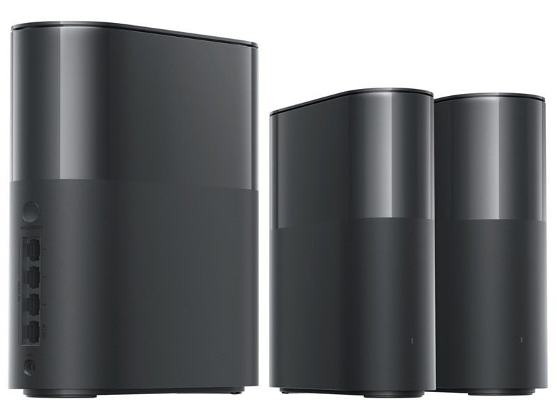 Komplexní Wi-Fi systém Xiaomi Mesh System BE3600 Pro EU (3 ks) černý