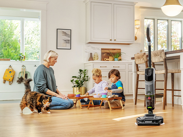 Tyčový vysavač Bissell 3898N SpinWave + Vac PET Pro šedý