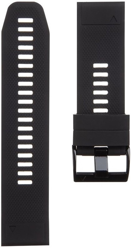 Řemínek Tactical QuickFit (26 mm), silikonový na Garmin Fenix 5X/6X/7X/8 - černý
