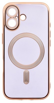 Kryt na mobil WG Magic Eye Magnet na Apple iPhone 17 ve zlaté barvě