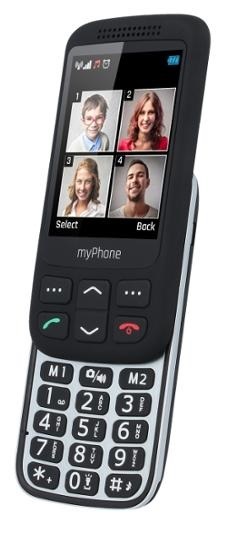 Mobilní telefon myPhone Halo S Senior černý