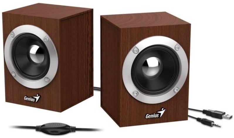 Reproduktory Genius SP-HF280 2.0 hnědé
