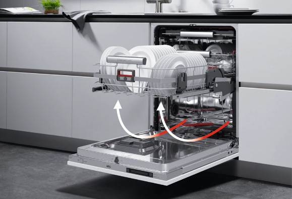 Myčka nádobí AEG Mastery FSK93848P ComfortLift