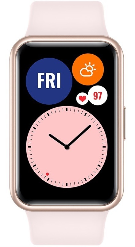 Chytré hodinky Huawei Watch Fit New růžové