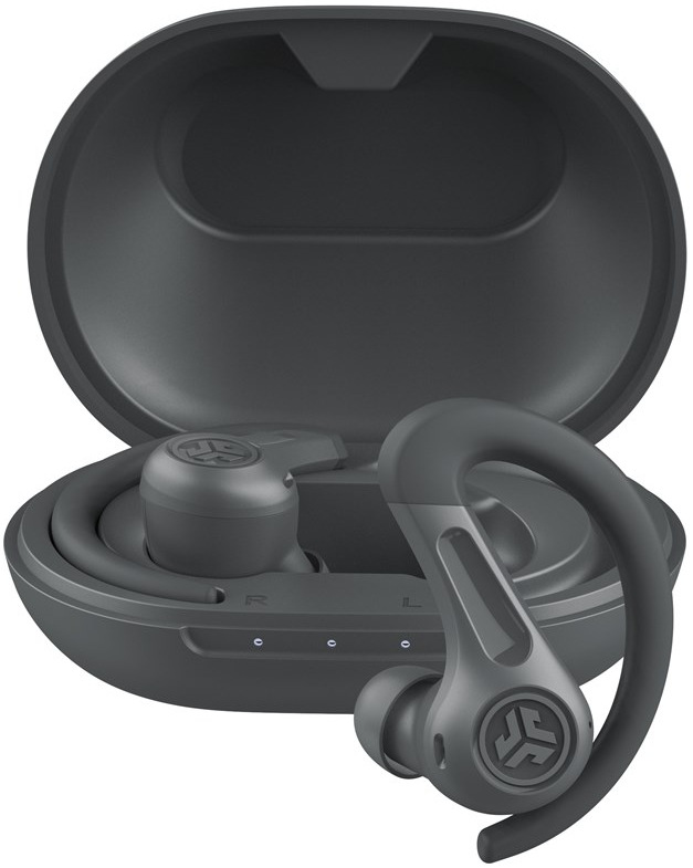JLab JBuds Sport ANC 4 True Wireless, grafitová