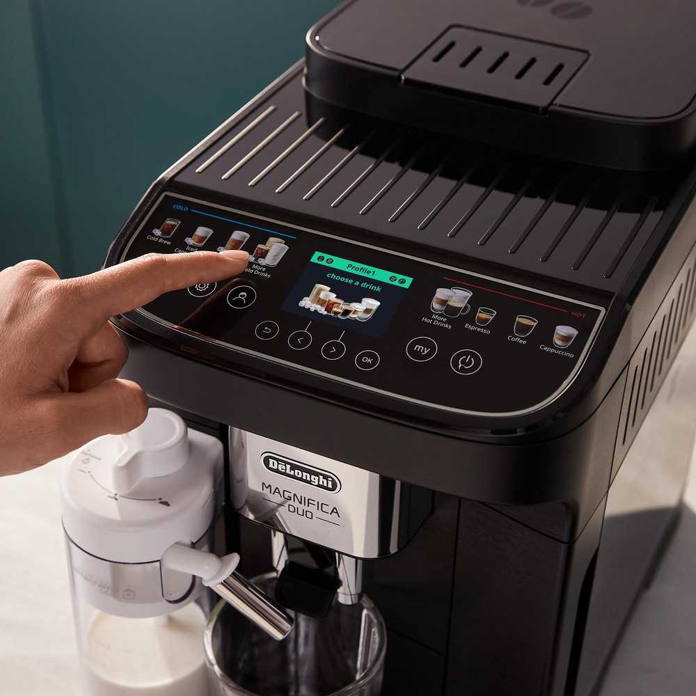 Nastavení osobních profilů u kávovaru De'Longhi ECAM 330.80.BXB Magnifica DUO