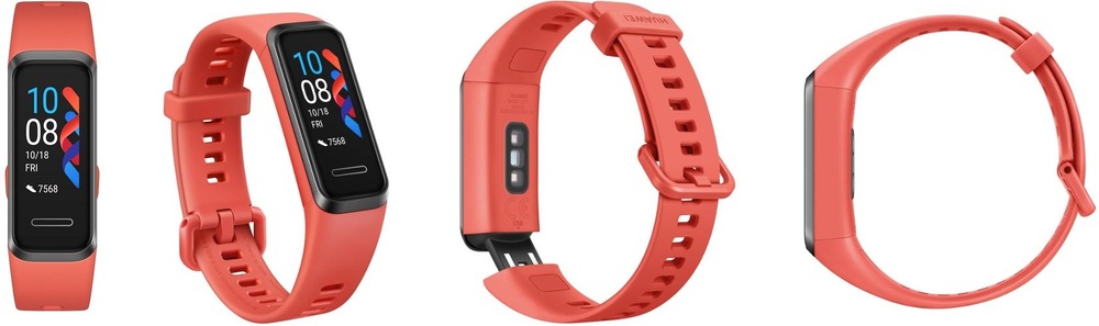 Fitness náramek Huawei Band 4 červený Huawei Band 4