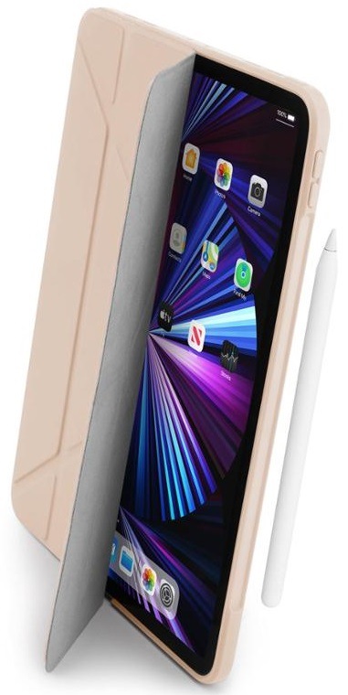 Pouzdro na tablet Pipetto Origami na Apple iPad Pro 11“ (2021/2020/2018) růžové