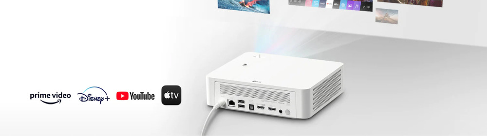 Projektor LG PF610P bílý