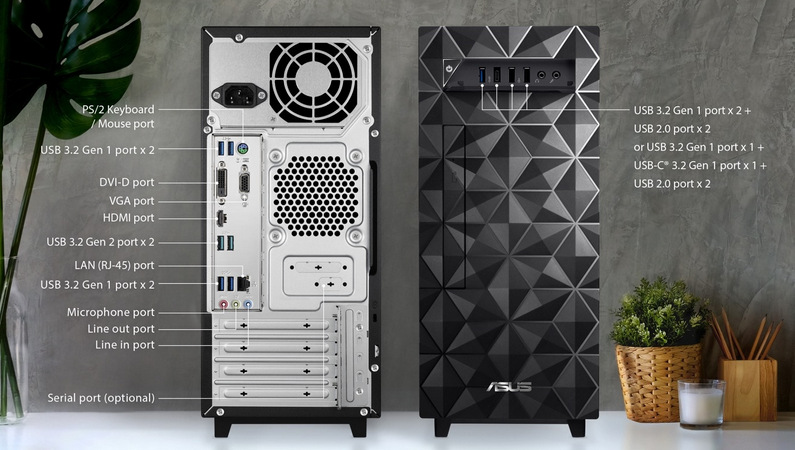 Stolní počítač Asus ExpertCenter U500MA černý Stolní počítač Asus ExpertCenter U500MA černý