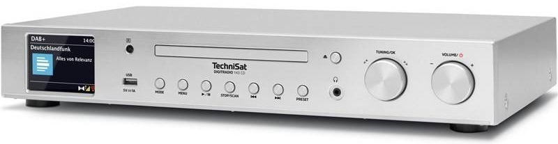 Internetový radiopřijímač s DAB+ Technisat DIGITRADIO 143 CD (V3) stříbrný