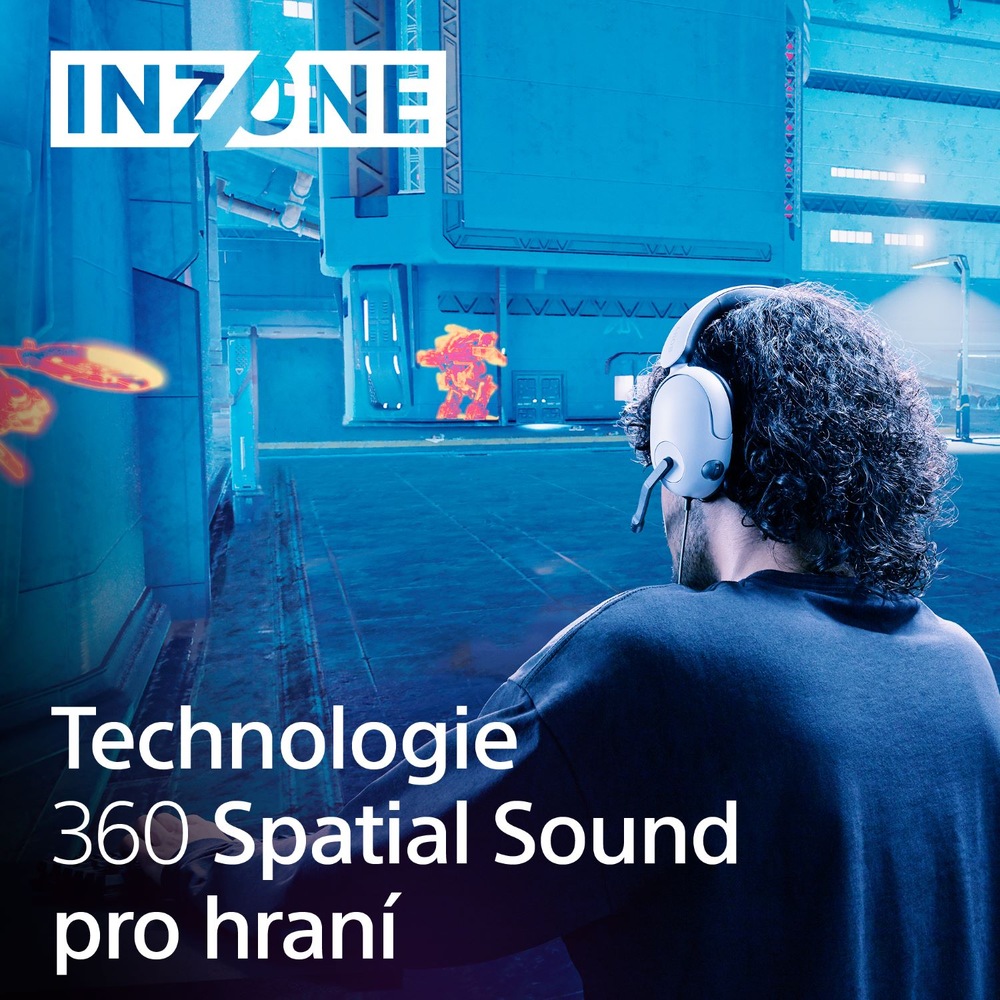 Headset Sony Inzone H3 bílý Headset Sony Inzone H3 bílý