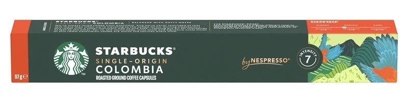 Kapsle pro espressa Starbucks NC Single-Origin Colombia (10 ks)