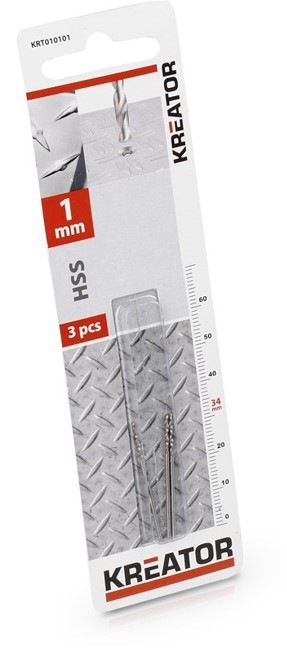 Vrták Kreator KRT010101, 1×34 mm Vrták Kreator KRT010101, 1×34 mm