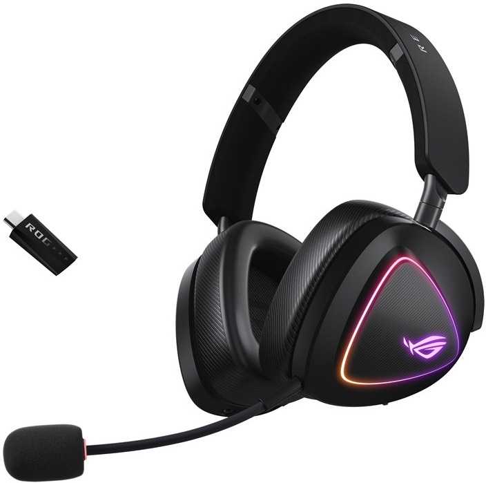 Asus ROG DELTA II, ARGB, černá