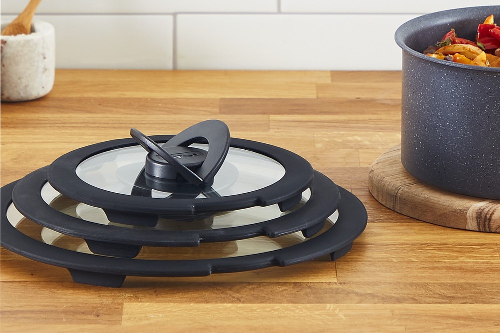Poklice Tefal Ingenio L9846353, 20 cm sklo Skleněná poklice Tefal L9846353 Ingenio 20 cm
