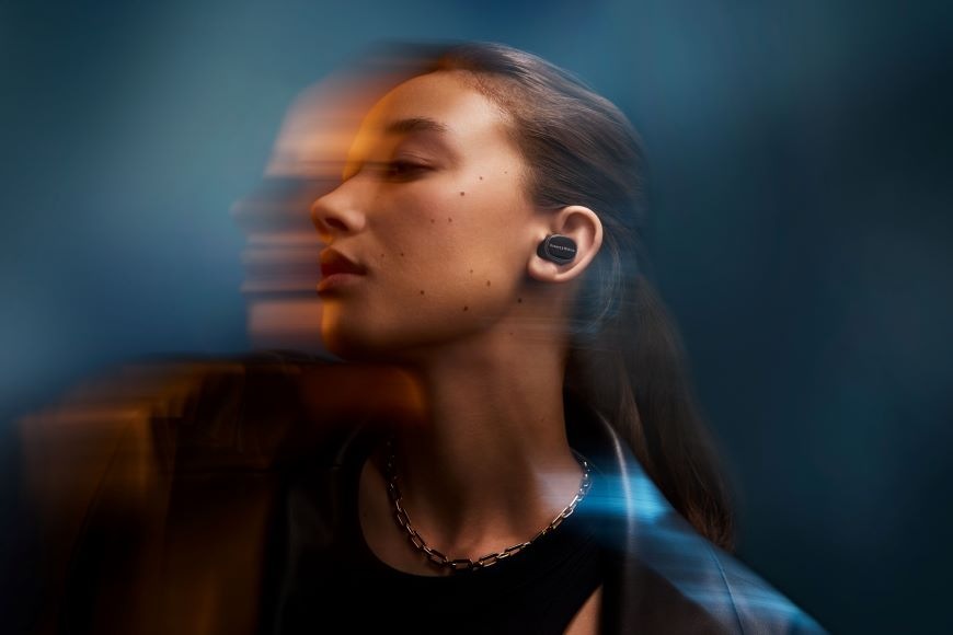  Sluchátka Bowers & Wilkins True wireless Pi8 - vínová
