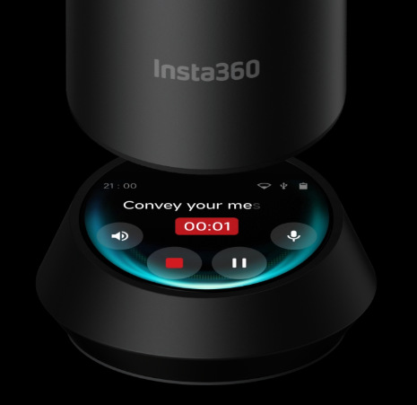 Insta360 Wave zaujme i vestavěným displejem