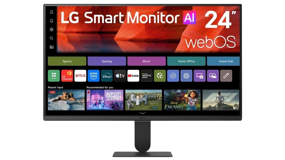 Monitor LG 24U511SB-B černý Monitor LG obsahuje integrované reproduktory