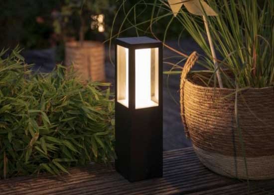 Venkovní svítidlo Philips Hue Impress White and Color Ambiance, sloupek 12V černé Venkovní svítidlo Philips Hue Impress White and Color Ambiance, sloupek 12V černé