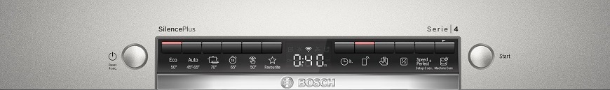 Myčka nádobí Bosch Serie 4 SMS4EVI00E nerez BOSSMS4EVI08E_displej2