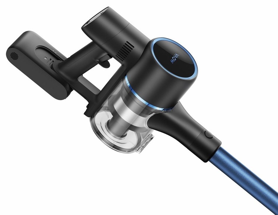 Tyčový vysavač MOVA S4 Detect Cordless Vacuum Cleaner černý Tyčový vysavač MOVA S4 Detect Cordless Vacuum Cleaner černý
