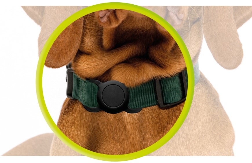 Pouzdro Mobile Origin AirTag Pet Collar černý Mobile Origin AirTag Pet Collar, black