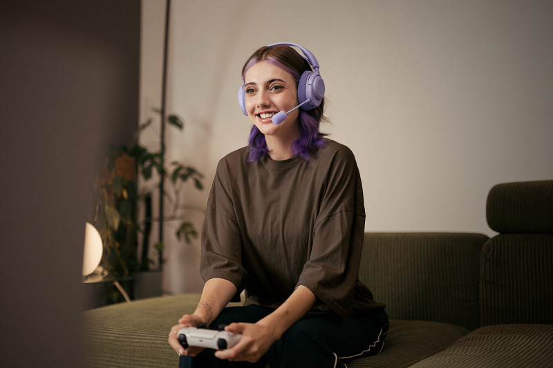 Headset SteelSeries Arctis Nova 3XW fialový