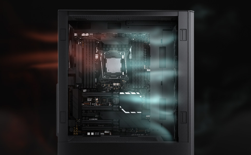 Case ADATA XPG Valor AIR černá Case ADATA XPG Valor AIR černá