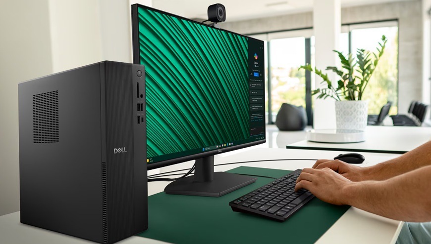 Stolní počítač Dell Slim ECS1250 černý Stolní počítač Dell Slim ECS1250 černý