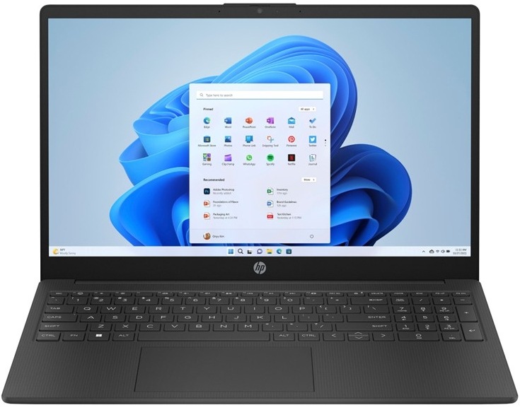 HP 15-fd0691nc + Microsoft 365 pro jednotlivce, černá