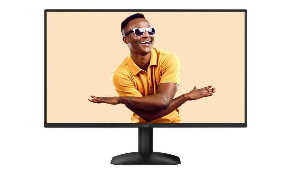 Monitor AOC 24B31H černý Monitor AOC 24B31H 23,8" s obrázkem muže
