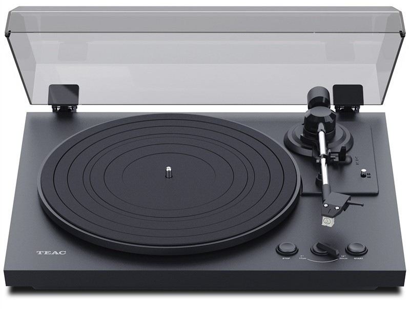 Gramofon Teac TN-175 černý Gramofon Teac TN-175 disponuje řemínkovým pohonem pro plynulý a tichý chod