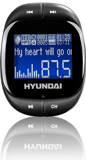 FM Transmitter Hyundai FMT 350 CHARGE černý