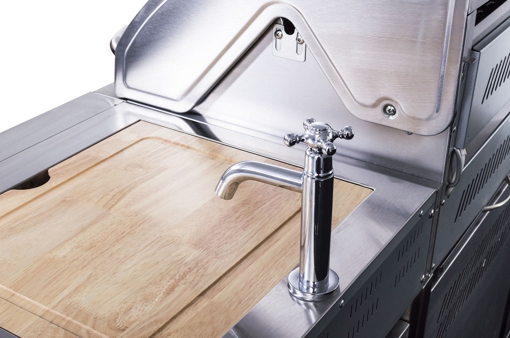 Gril zahradní plynový G21 Nevada BBQ kuchyně Premium Line, 8 hořáků G21 Nevada BBQ Premium Line