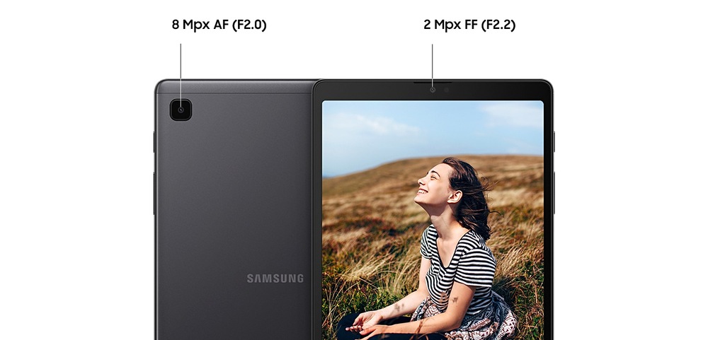 Dotykový tablet Samsung Galaxy Tab A7 Lite šedý Dotykový tablet Samsung Galaxy Tab A7 Lite šedý