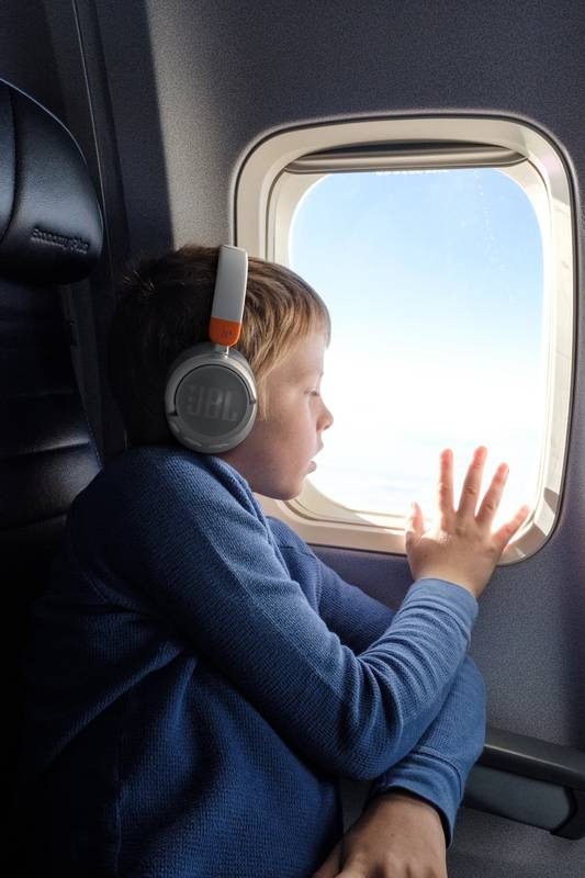 Sluchátka JBL JR 460NC bílá JBL JR 460NC