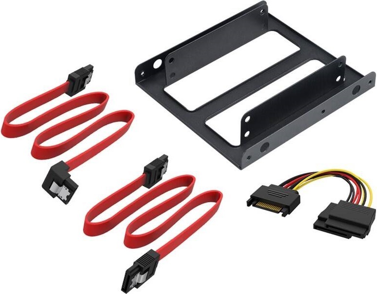 Adaptér akasa 2.5 SSD a HDD + SATA kabely (AK-HDA-11)