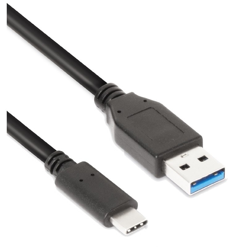 Kabel Club3D USB-C/USB-A 60W, 1m černý Kabel Club3D USB-C/USB-A 60W, 1m černý
