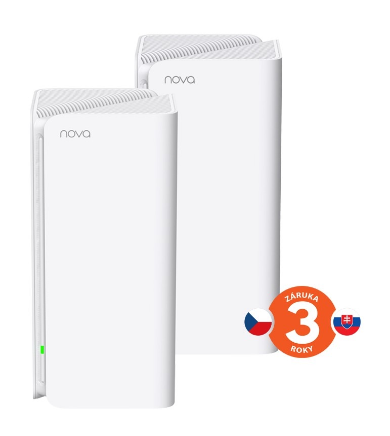 Komplexní Wi-Fi systém Tenda MX15 Pro, Wireless AX5400 Mesh router WiFi 6 (2 ks) bílý