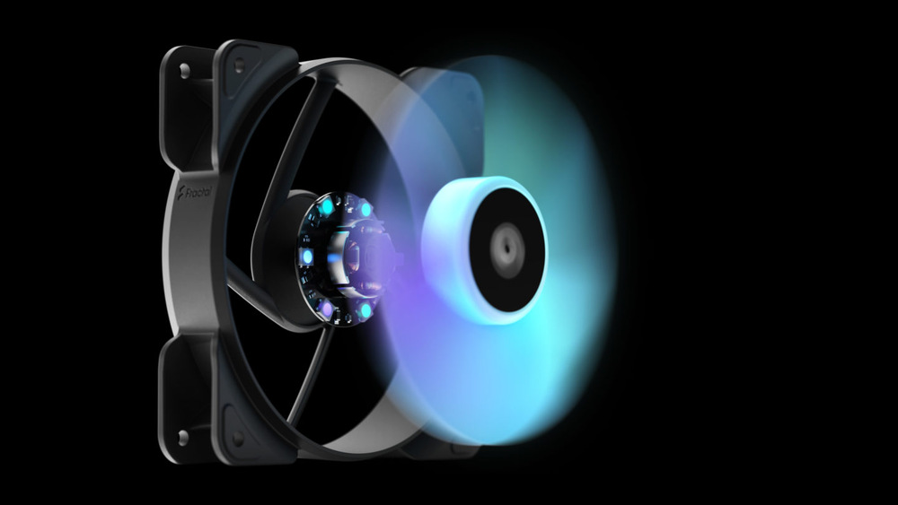 Ventilátor FRACTAL DESIGN Aspect 14 RGB PWM Black Frame 3-pack Fractal Design Aspect 14 RGB PWM (Black Frame) 3-pack